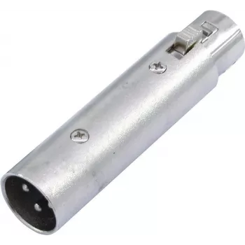 XLR adapteris Omnitronic 3-pin tēviņš uz 5-pin mātīte, modelis 30226575