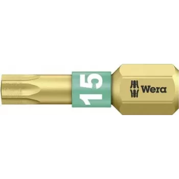 Skrūvgrieža uzgalis Torx Wera TX 15 × 25 mm - Wera 05066102001