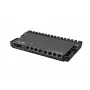 Maršrutētājs MikroTik RB5009UG+S+IN — 1x RJ-45, 7x Gigabit Ethernet, 1x SFP+, PoE, DC, 2.5GbE saskarne, melns
