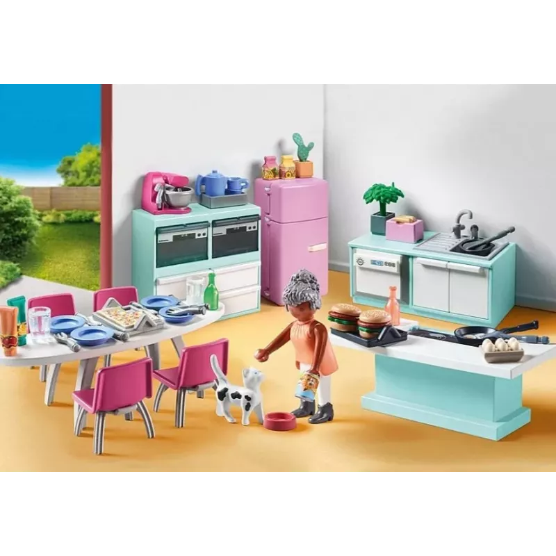Virtuve Playmobil Mana Dzīve Virtuve 71608 Daudzkrāsaina Plastmasa 4-10 gadi