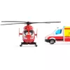 Rotaļlietu komplekts Usorteret Siku Mercedes-Benz glābšanas furgons un helikopters modela komplekts