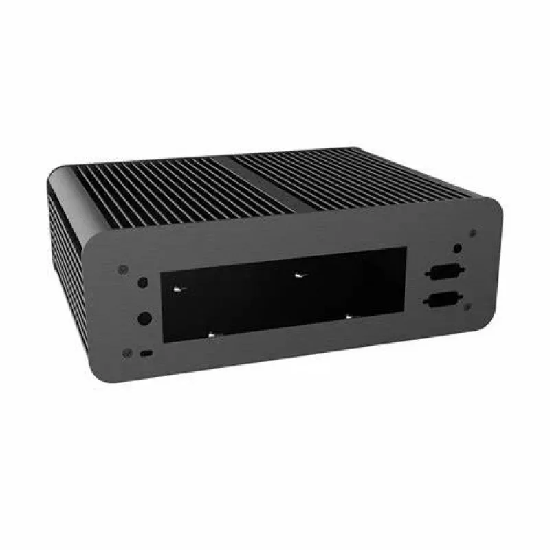 Datora korpuss Akasa Euler MX Plus Mini-ITX melns