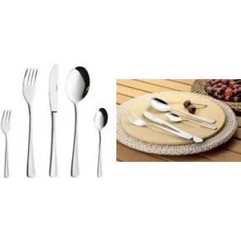 Galda piederumu komplekts Esmeyer Stockholm 30 daļas nerūsējošais tērauds 18/10 pulēts, servējums 6 personām