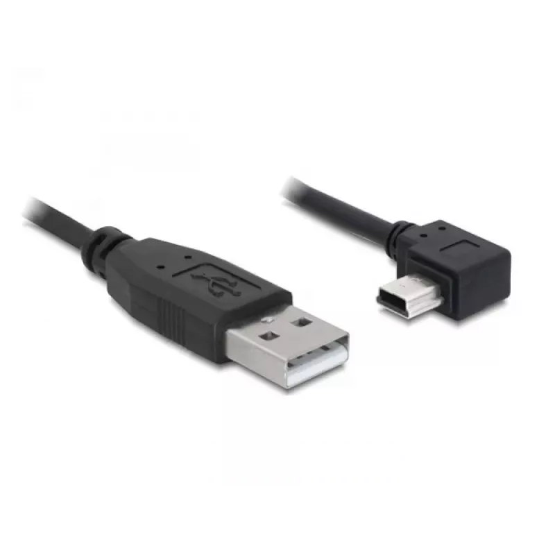 USB kabelis DeLOCK 82682 2m USB A Mini-USB B melns