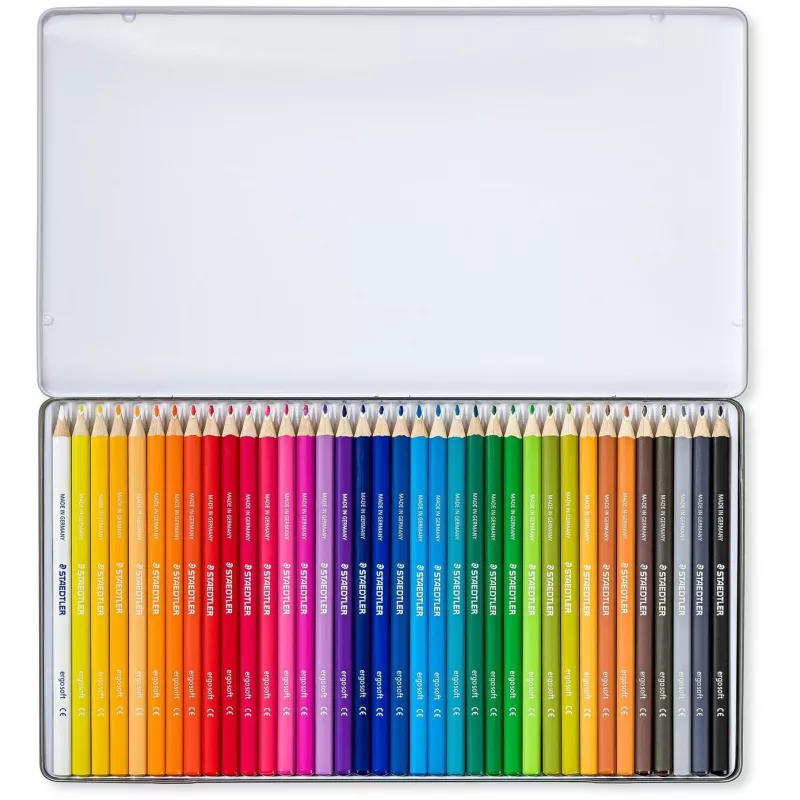 Krāsainie zīmuļi Staedtler Ergosoft 157 Daudzkrāsu 36 gab.