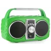 Radio pulkstenis PRIME3 Prime3 APR71GR Neon — modinātājpulkstenis ar FM radio un LED displeju
