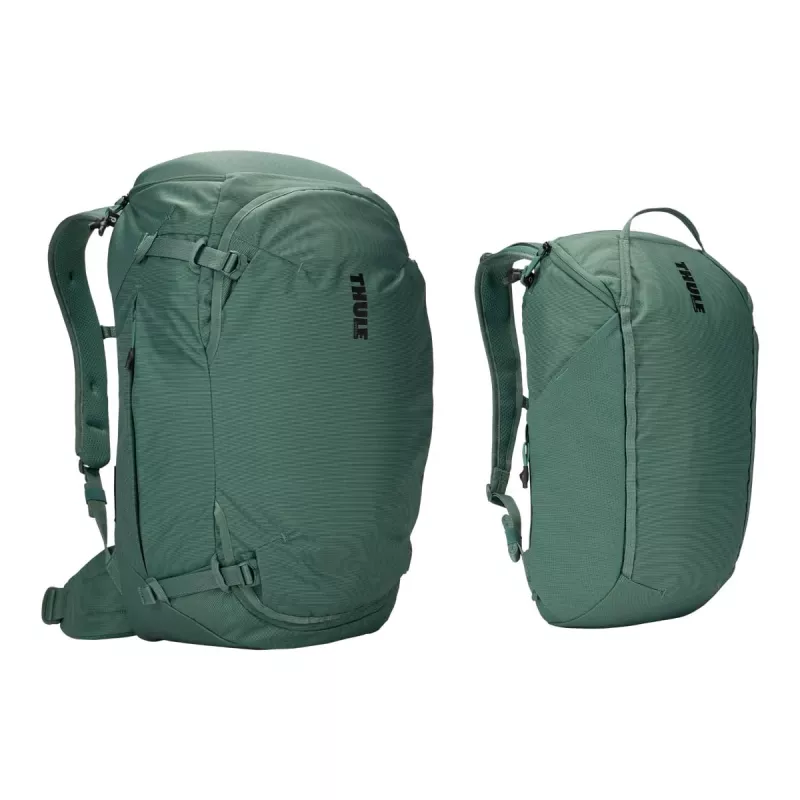 Thule 5314 Landmark 60L Unisex ceļojumu mugursoma, dūmakaini zaļa