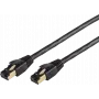 shiverpeaks BS08-41155 tīkla kabelis melns 1,5 m Cat8 F/FTP (FFTP)