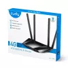 Cudy LT400 bezvadu maršrutētājs Fast Ethernet vienas joslas (2,4 GHz) 4G melns
