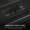 Corsair K70 CORE TKL tastatūra spēlēm USB + RF bezvadu + Bluetooth QWERTZ vācu melna