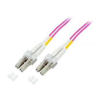 komutācijas kabelis LWL Duplex OM4 (Multimode, 50/125) LC/LC, 10m, Good Connections® (LW-810LC4)