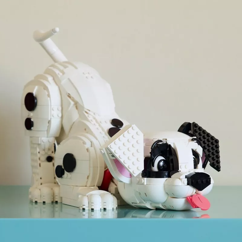 LEGO Disney 43269 101 dalmāciešu kucēnu kolekcionējams būvkomplekts — 1722 detaļas, 220 mm augstums, 18+