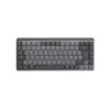 Logitech Master Series MX Mechanical Mini - tastatūra - apgaismota - bezvadu - Bluetooth LE - QWERTY - ziemeļvalstu (dāņu/somu/norvēģu/zviedru)