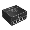 Ethernet mini slēdzis QOLTEC 52293 1x4 RJ45, 1-ieeja 4-izejas nepārvaldāms tīkla sadalītājs
