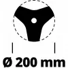 Krūmgrieža asmens Einhell 3405083 Nerūsējošais tērauds 20 cm Melns