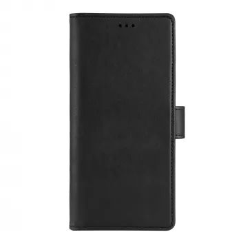 Maciņa futrālis Krusell Galaxy A73 5G 17 cm Melns 3 karšu kabatiņas