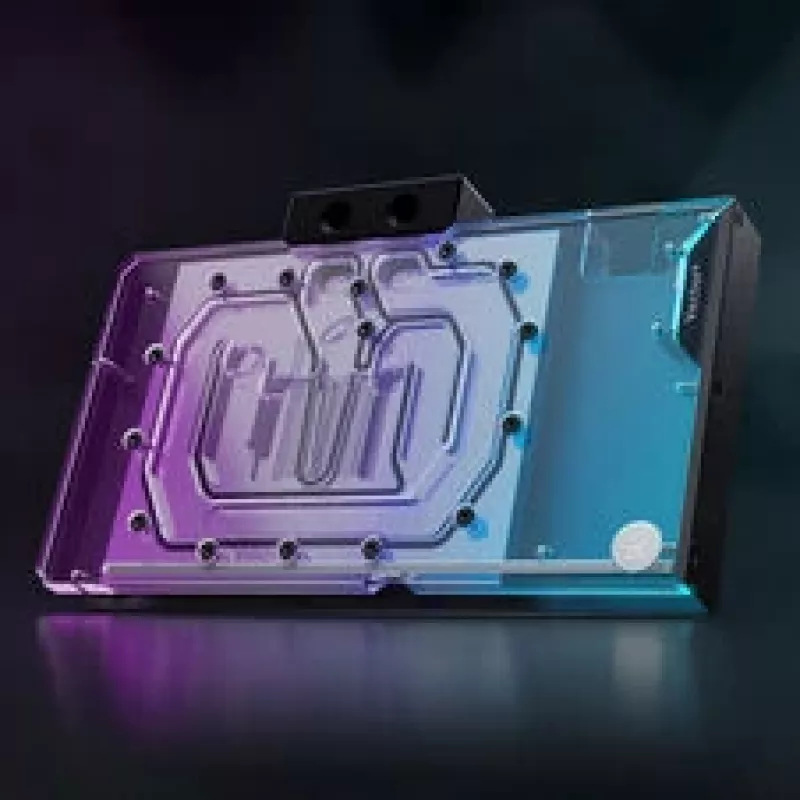 EKWB EK-Quantum Vector³ Master RTX 5090 GPU ūdens dzesētājs, D-RGB, aizmugures plāksne - akrils