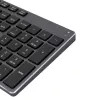 Bezvadu tastatūra SBOX WK-131 US, kompakts metāla dizains, US izkārtojums