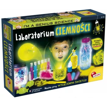 Izglītojošais komplekts Liscianigiochi Im A Genius The Laboratory of Darkness 304-PL83879 (zinātnes komplekts)