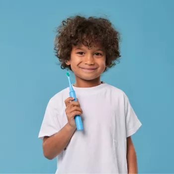 happybrush EcoVibe Kids Paw Patrol rezerves birstīšu galviņas, zilas, 3 gab.