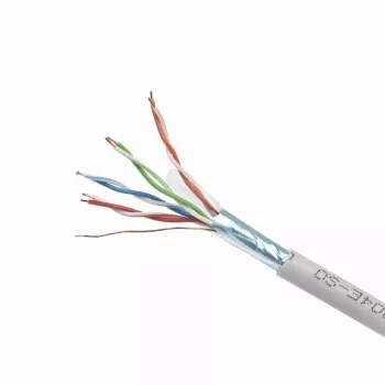 Gembird CAT5e FTP 100m tīkla kabelis, pelēks F/UTP (FTP)