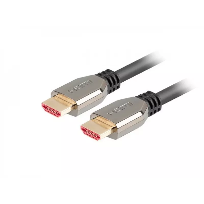 Lanberg CA-HDMI-30CU-0010-BK kabelis HDMI 1m HDMI tips A (standarta) 8K 60Hz
