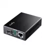 Tīkla vides pārveidotājs Cudy MC220 — Gigabit (1000 Mbps) viendzīslas SFP 1310 nm, 1x RJ-45, 1x SFP, melns
