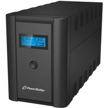 PowerWalker VI 2200 LCD/FR nepārtrauktās barošanas avots (UPS) Double-c