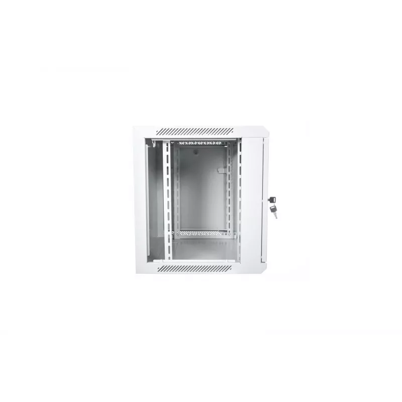 Digitus DN-W19 09U/450/MD skapja rack 9U pie sienas montējams rack gaiši pelēks