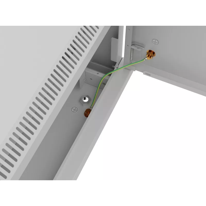 Piestiprināms 19 collu montāžas skapis LANBERG WF01-6404-00S 4U 600×450 mm, pelēks