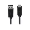 USB kabelis Belkin USB-A - USB-C 0.9m F2CU029BT1M-BLK