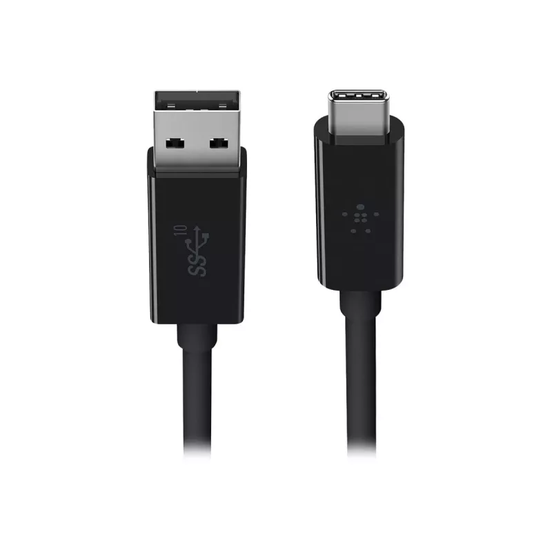 USB kabelis Belkin USB-A - USB-C 0.9m F2CU029BT1M-BLK
