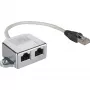 Wentronic Goobay kabelis-Splitter (Network Doubler), CAT Y-Adapter - Wiring 2 x CAT 5 Ethernet, Shielded (68908)