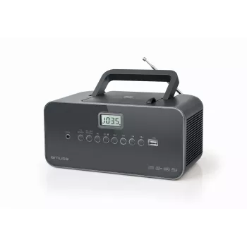Muse M-28 DG CD atskaņotājs Pārnēsājams CD atskaņotājs Melns