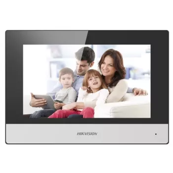 Hikvision DS-KH6320-WTE2 video domofona sistēma 17,8 cm (7) melna, pelēka