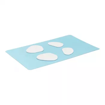 Peļu slidkalniņi Endgame Gear XM1, 99,5% PTFE, balta — viens komplekts