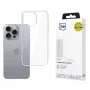 3MK Clear Case mobilā telefona maciņš Apple iPhone 16 Pro Caurspīdīgs 6.3 collas