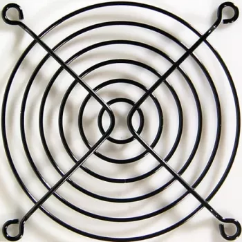 Ventilatora aizsargrežģis Ohne hersteller FGR-92B — metāla 92 mm aizsargrežģis dzesēšanas ventilatoriem