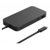 Microsoft Surface USB4 dokstacija Vadu Melna USB4 savienojamība 1000 Mbit/s