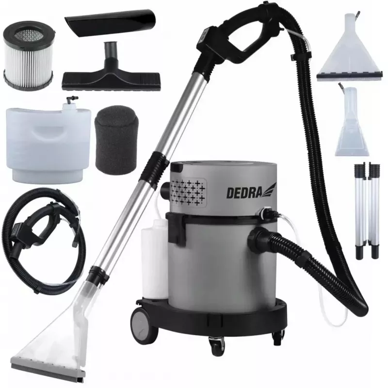 DEDRA mazgājošais putekļsūcējs 2 vienā 1200W 20L