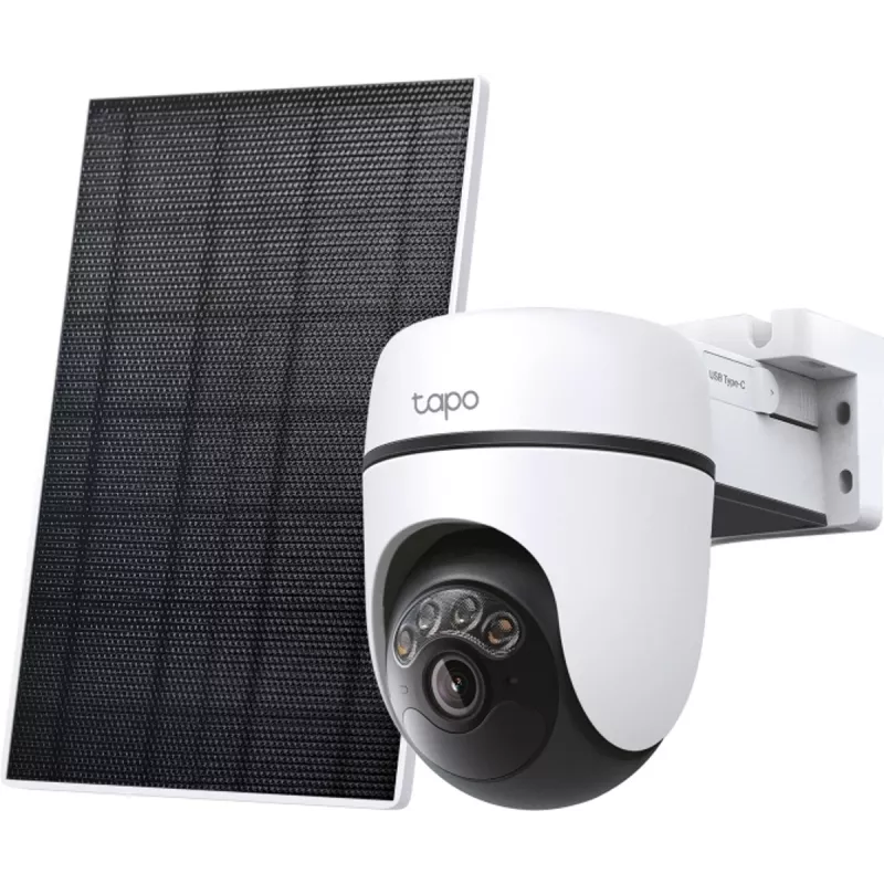 Drošības kamera TP-LINK Tapo C630 KIT ar saules enerģiju, grozāma/sliecama