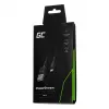 USB 2.0 kabelis zaļa Cell KABGC23, USB A uz Micro-USB B, 0,3 m, melns
