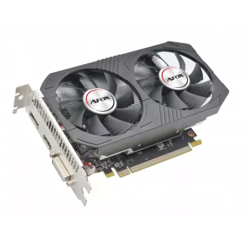 Grafikas karte AFOX AMD Radeon RX 550 4 GB GDDR5 PCIe 3.0, 1183 MHz, 128 bitu, divi ventilatori