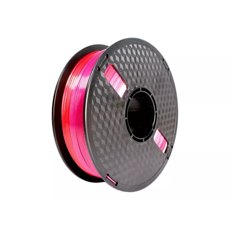 PLA 3D drukas pavediens 1,75 mm 1 kg — Flashforge Gembird 3DP-PLA-SK-01-RP, violets/sarkans