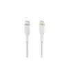 Pīts USB-C uz USB-C kabelis 1m Balts