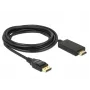 Video kabeļa adapteris DeLOCK 85318 DisplayPort uz HDMI 3 m melns