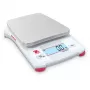 Elektroniskie virtuves svari OHAUS Compass™ CX CX621 — 0,62 kg ietilpība, 0,1 g precizitāte, nerūsējošā tērauda virsma