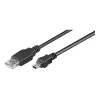 Goobay | USB 2.0 Hi-Speed kabelis | 50768 | USB-A uz mini-USB USB 2.0 vīrišķais (A tips) | USB 2.0 mini vīrišķais (B tips, 5 kontaktu)