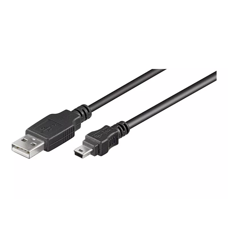 Goobay | USB 2.0 Hi-Speed kabelis | 50768 | USB-A uz mini-USB USB 2.0 vīrišķais (A tips) | USB 2.0 mini vīrišķais (B tips, 5 kontaktu)