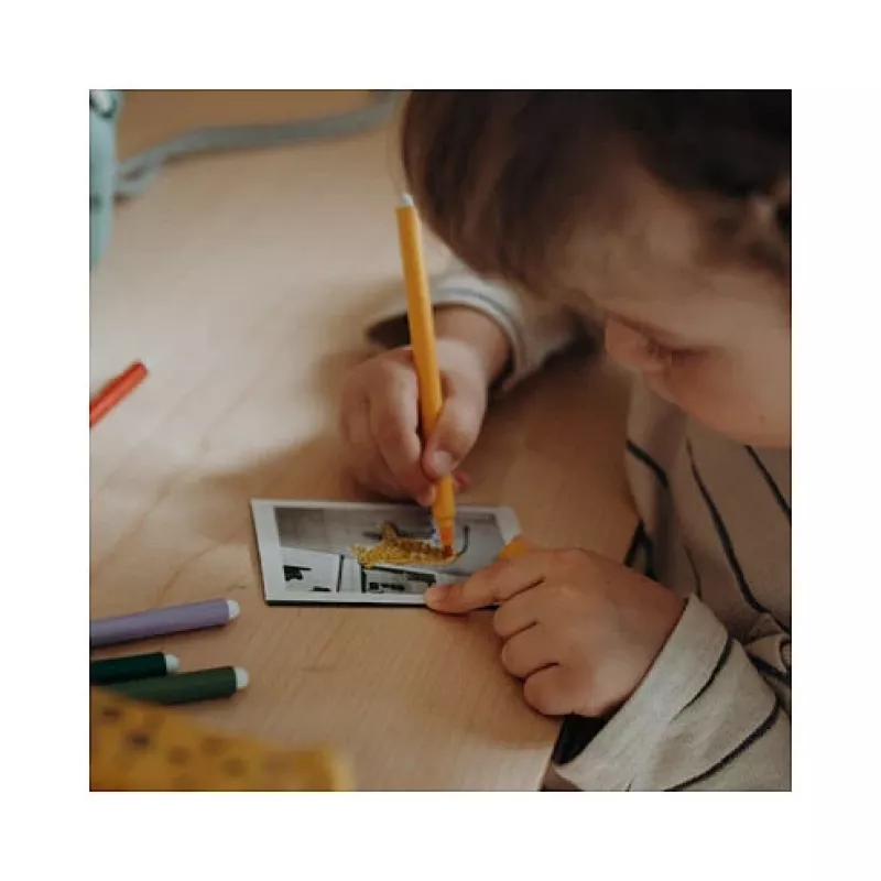 Bērnu digitālā kamera KIDYWOLF Kidyprint Zaļa Balta